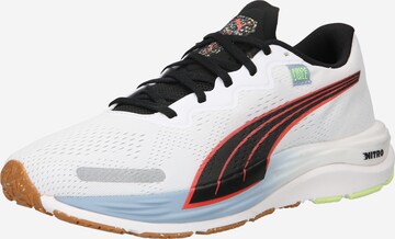 PUMA - Zapatillas de running 'Velocity Nitro 2 FM' en blanco: frente