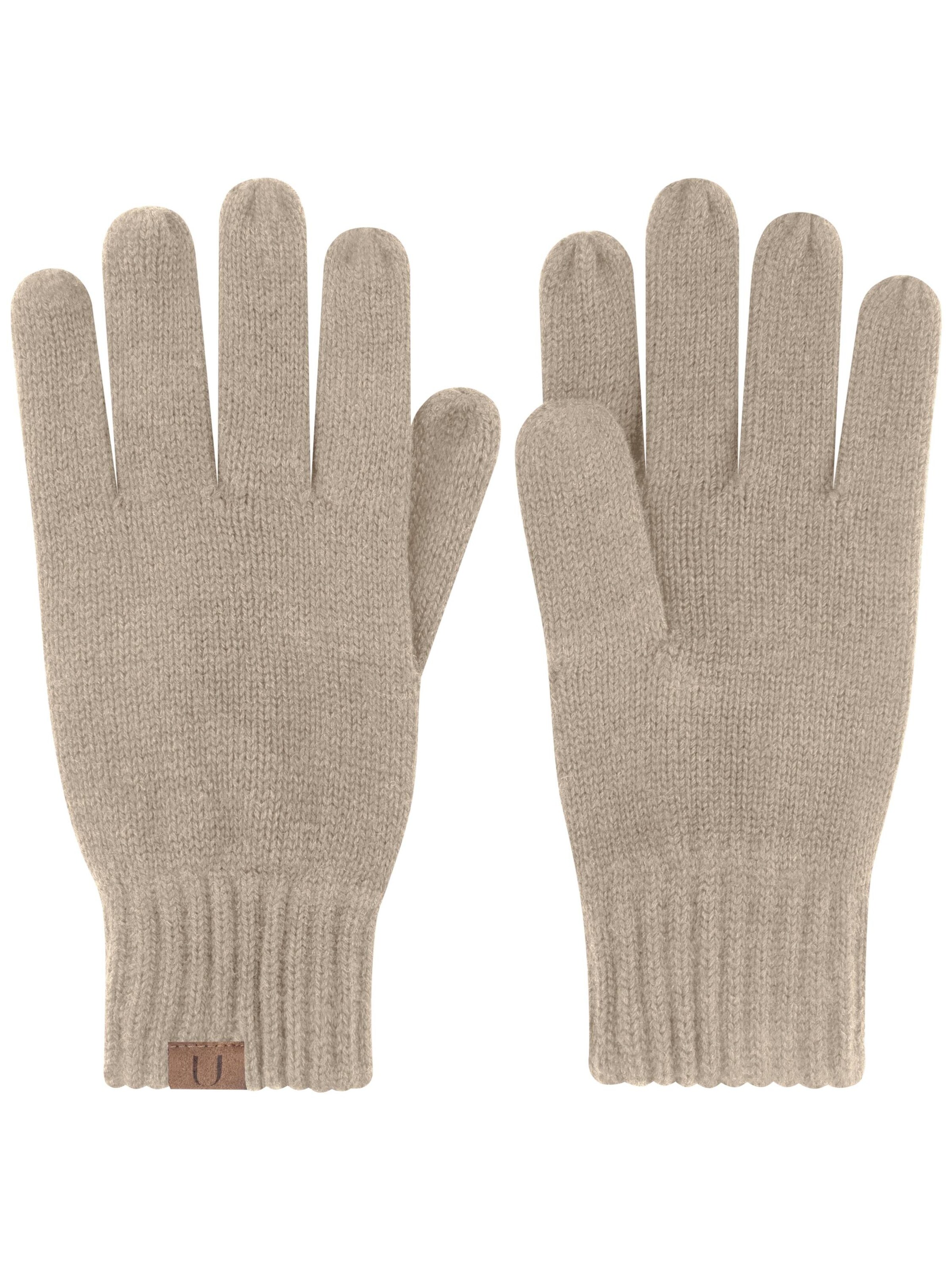 Gants normani en beige