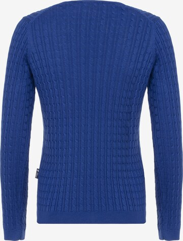 DENIM CULTURE Pullover 'BEATRICE' in Blau