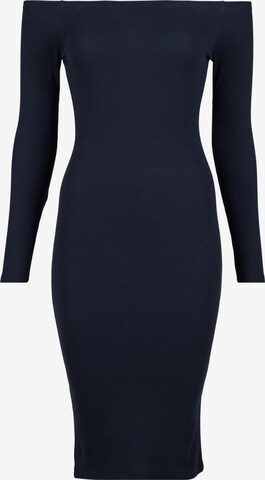 Urban Classics Dress in Black: front