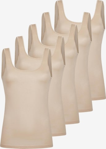 Nina von C. Onderhemd 'Motion' in Beige: voorkant