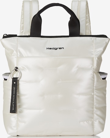 Hedgren Backpack 'Cocoon' in White: front