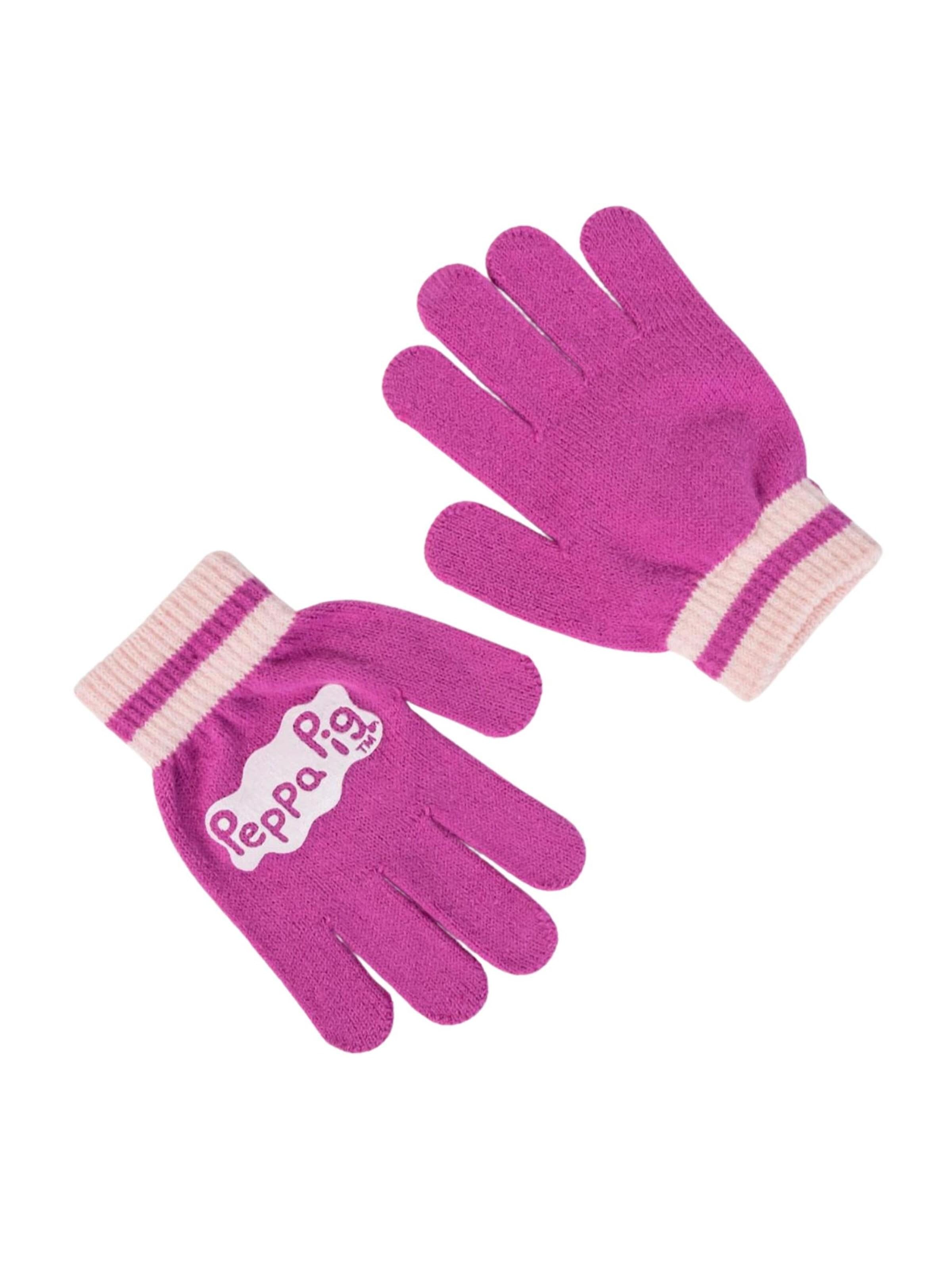 Bonnet 'Peppa Pig 2-teiliges Set – Mütze und Handschuhe' Cerdá en rose