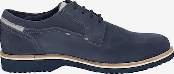 SIOUX Lace-Up Shoes 'Dilip-716-H' in Blue