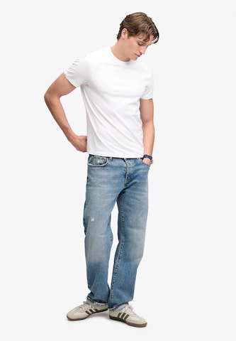 Superdry & Co Shirt 'Essential Serif' in White