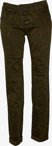 Buena Vista Jeans in Green: front