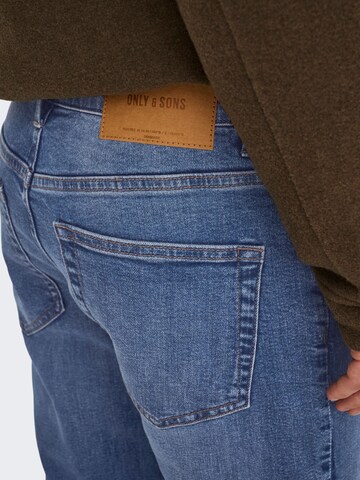 Only & Sons Regular Jeans 'ONSWolf' in Blauw