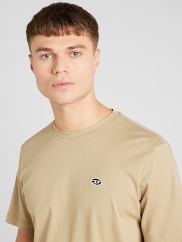 DIESEL Shirt 'JUST DOVAL' in Beige