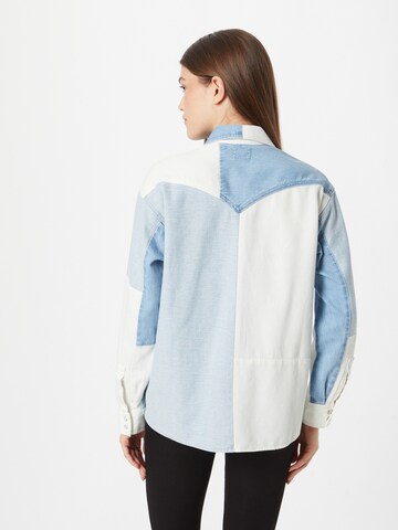 LEVI'S ® Blouse 'Donovan Western Shirt' in Blauw