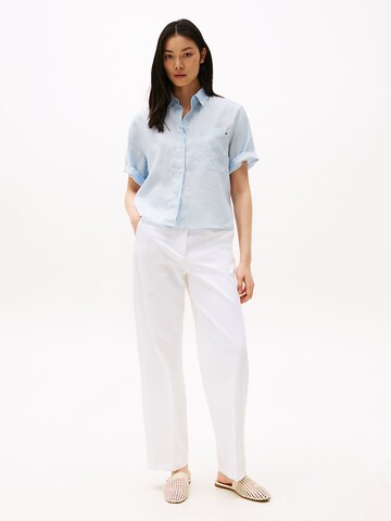 TOMMY HILFIGER Bluse in Blau