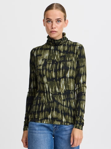 ICHI Shirt 'IH NAVA' in Grün: Vorderseite