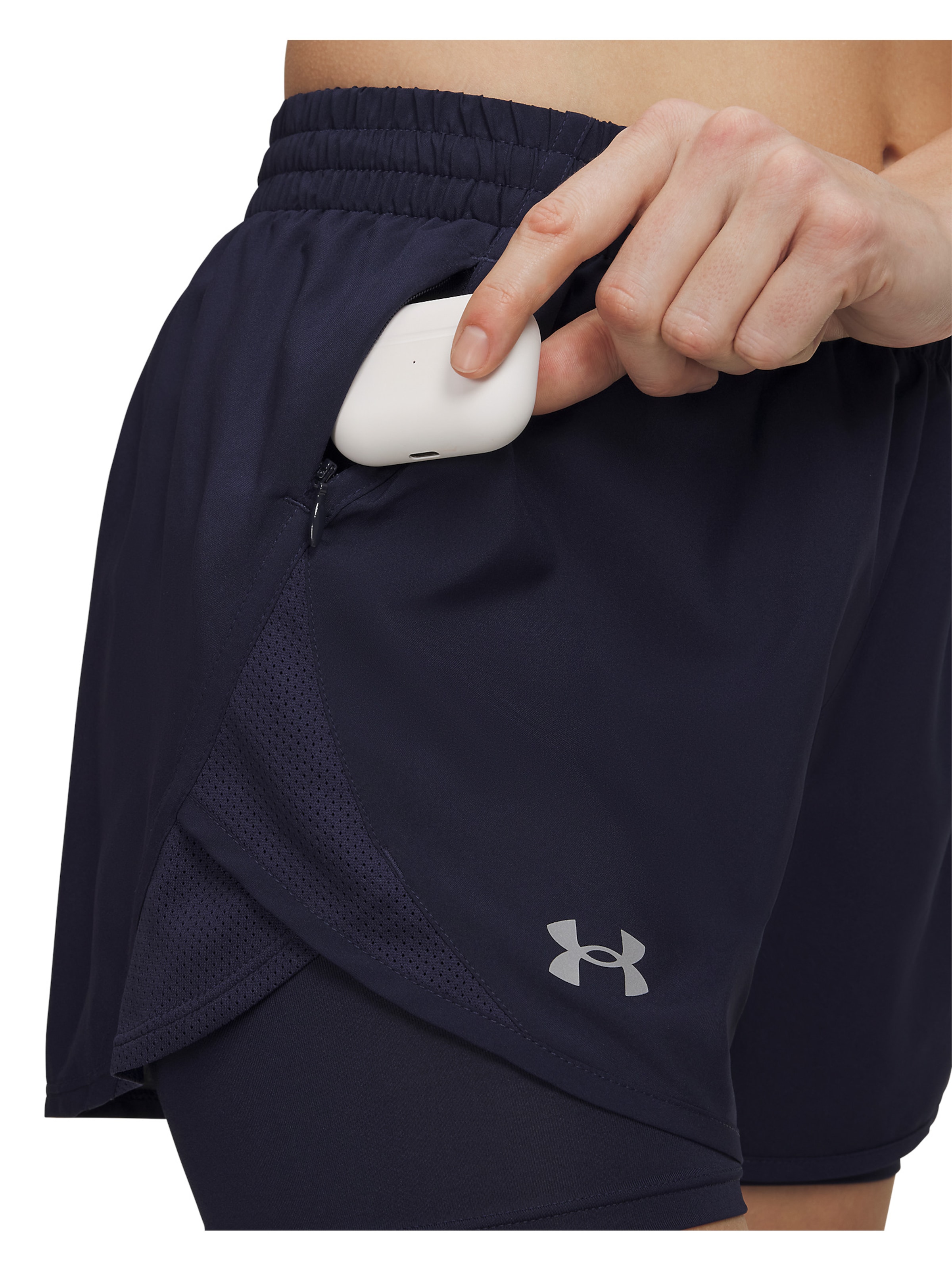 UNDER ARMOUR Regular Sports trousers 'Fly-By' in Blue