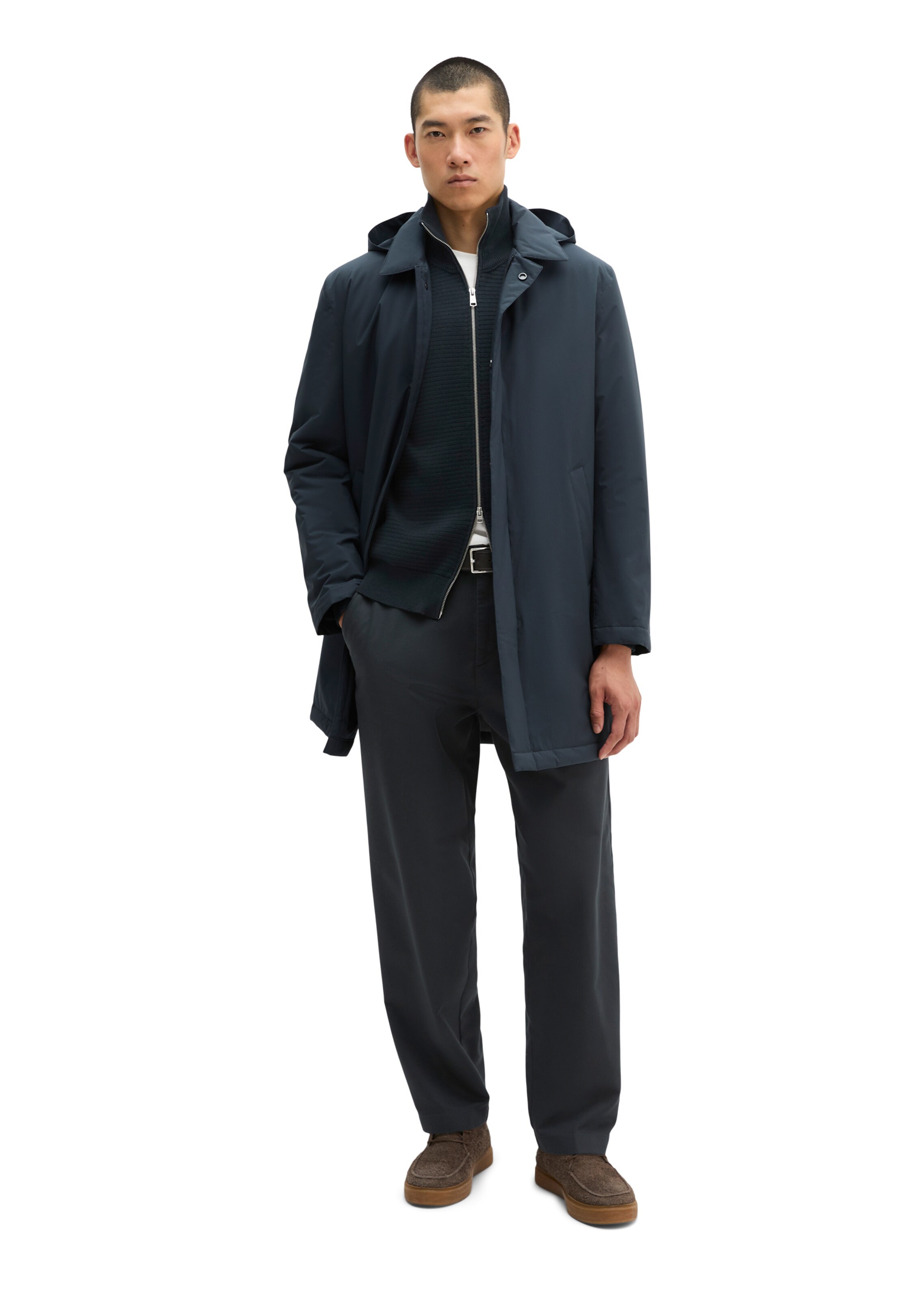 Manteau mi-saison Marc O'Polo en bleu