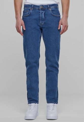 2Y Premium Regular Jeans in Blauw: voorkant