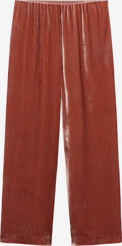 MANGO Pajama Pants 'Xbluti' in Orange: front