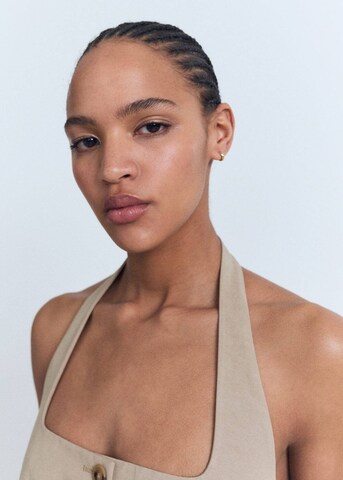 MANGO Suit Vest 'Olivia' in Brown