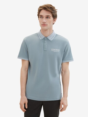 TOM TAILOR Poloshirt in Blau: predná strana