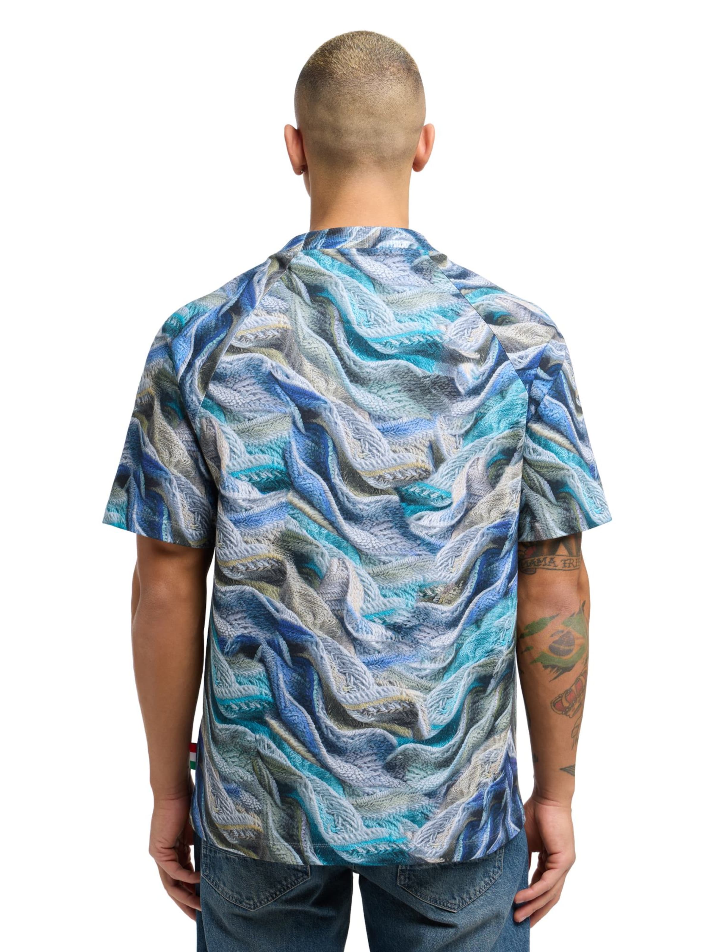 Carlo Colucci Shirt 'Dorn' in Blauw