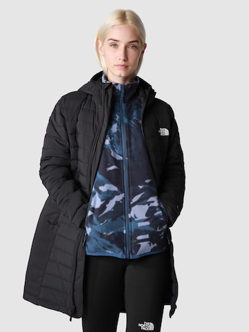 THE NORTH FACE Pitkä takki ulkoiluun värissä musta