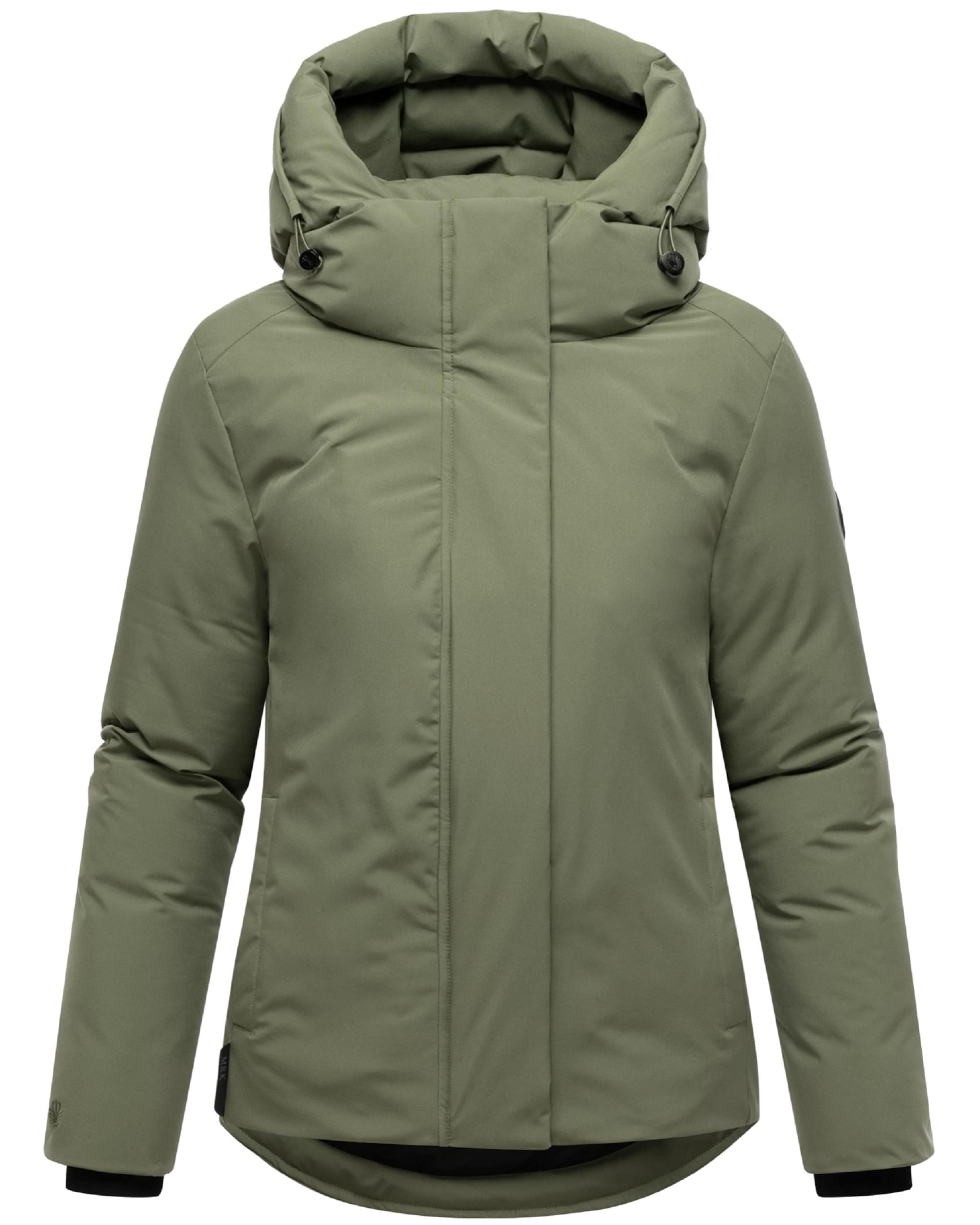 MARIKOO Winter jacket 'Yeminaa 16' in Green: front