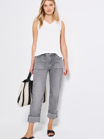 STREET ONE Regular Jeans in Grijs