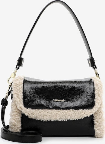 Tamaris Schultertasche 'Gitta' in Schwarz: Vorderseite