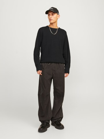 JACK & JONES Pullover 'MASON' in Schwarz