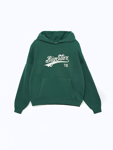 BIG STAR Sweatshirt ' RUBILIA ' in Green: front