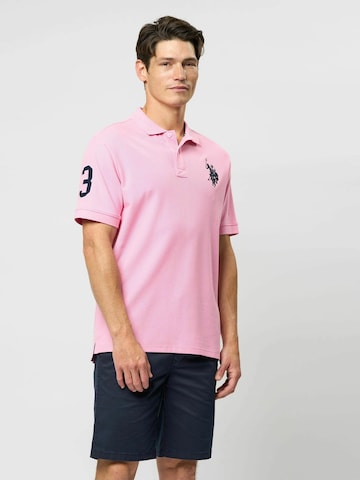 U.S. POLO ASSN. Bluser & t-shirts 'Alfredo' i pink: forside