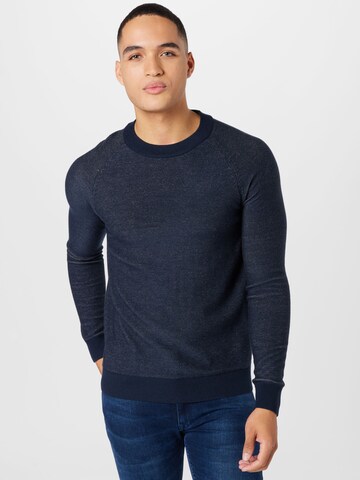SELECTED HOMME Sweater 'Mesa' in Blue: front
