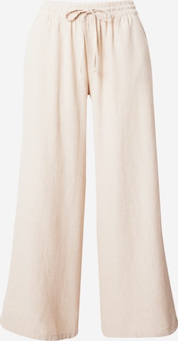 JDY - Pierna ancha Pantalón 'Say' en beige: frente