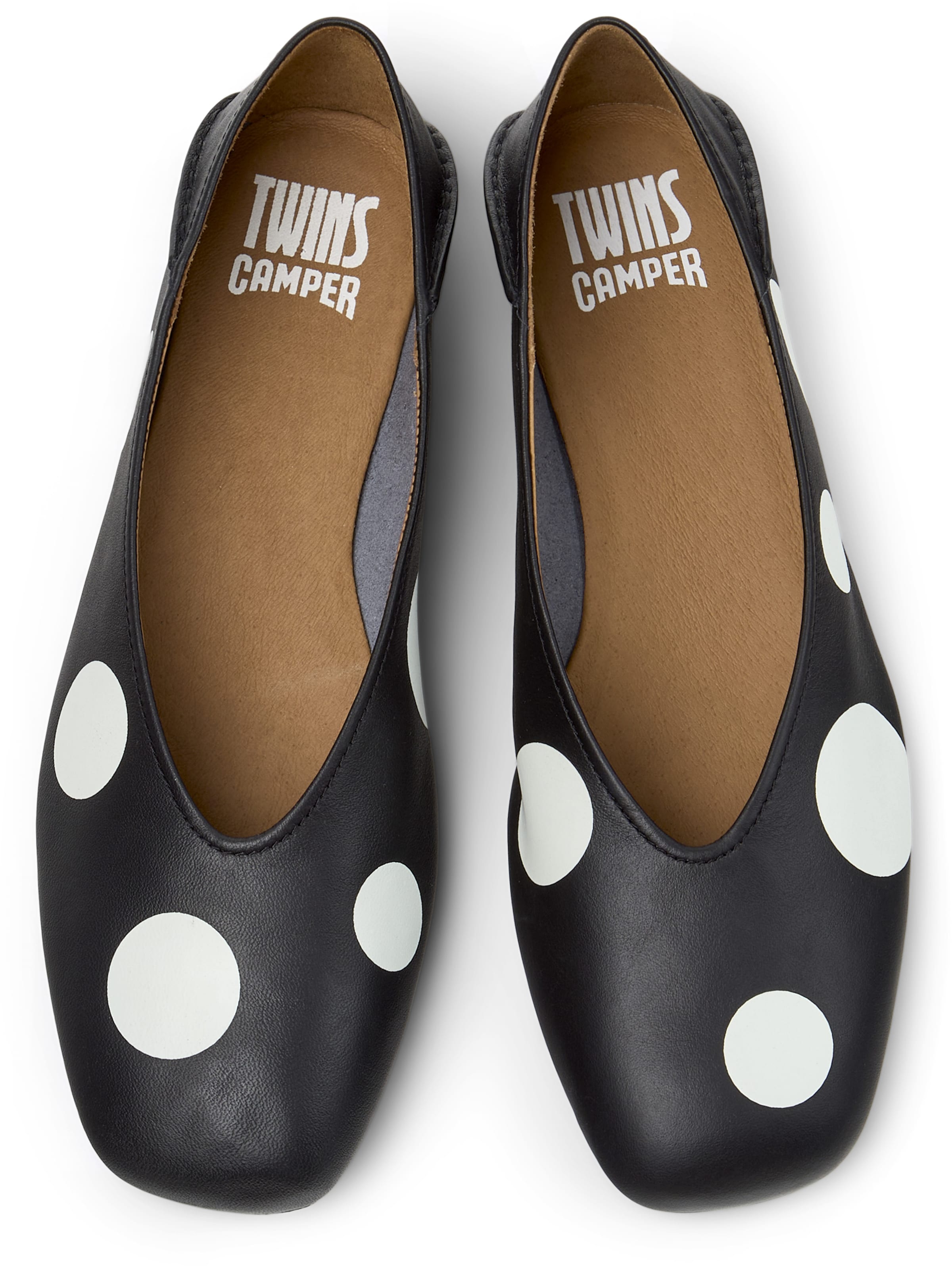 CAMPER Ballerina 'Casi Myra' in Schwarz