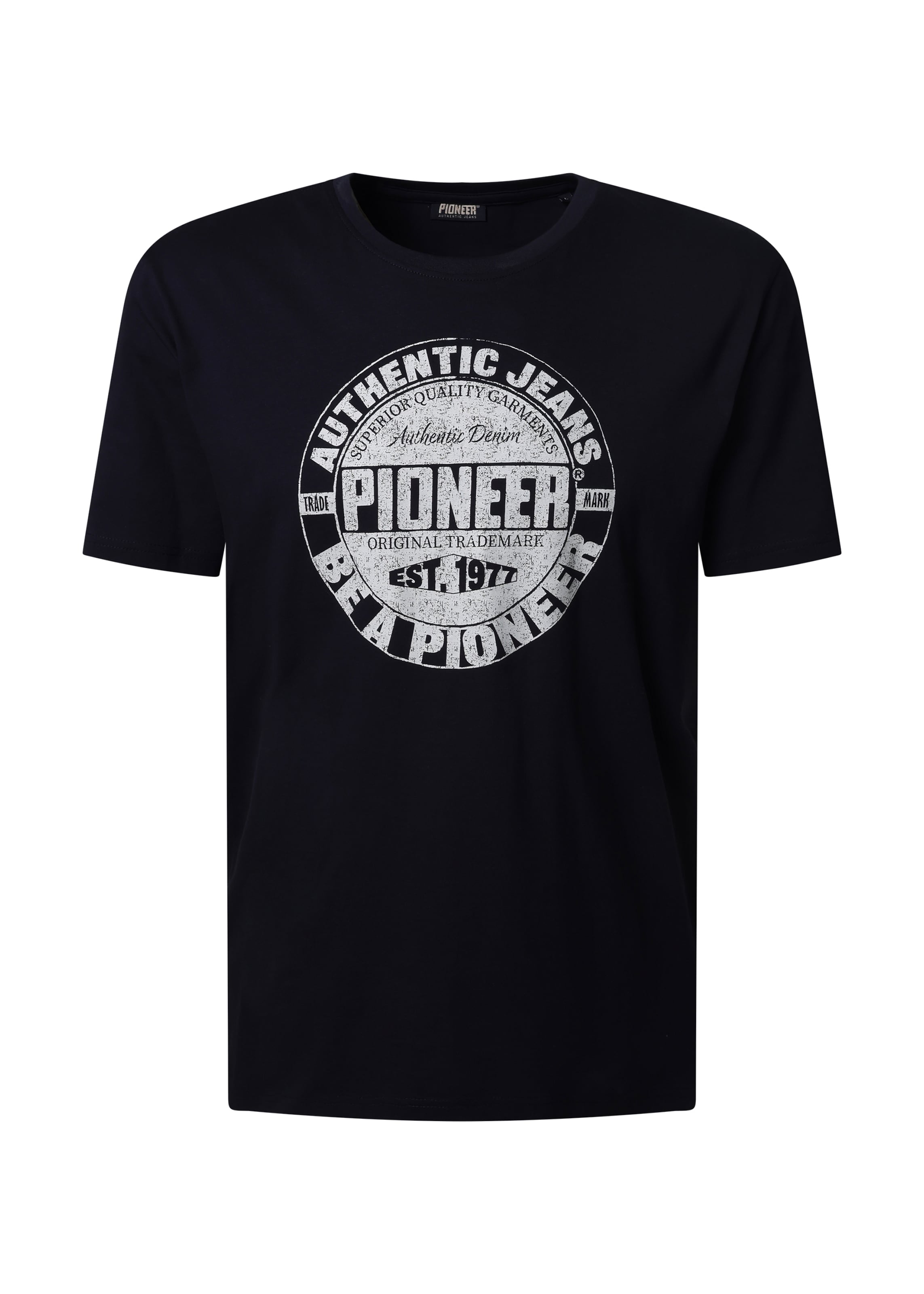 Pioneer Authentic Jeans Shirt in Blue: front