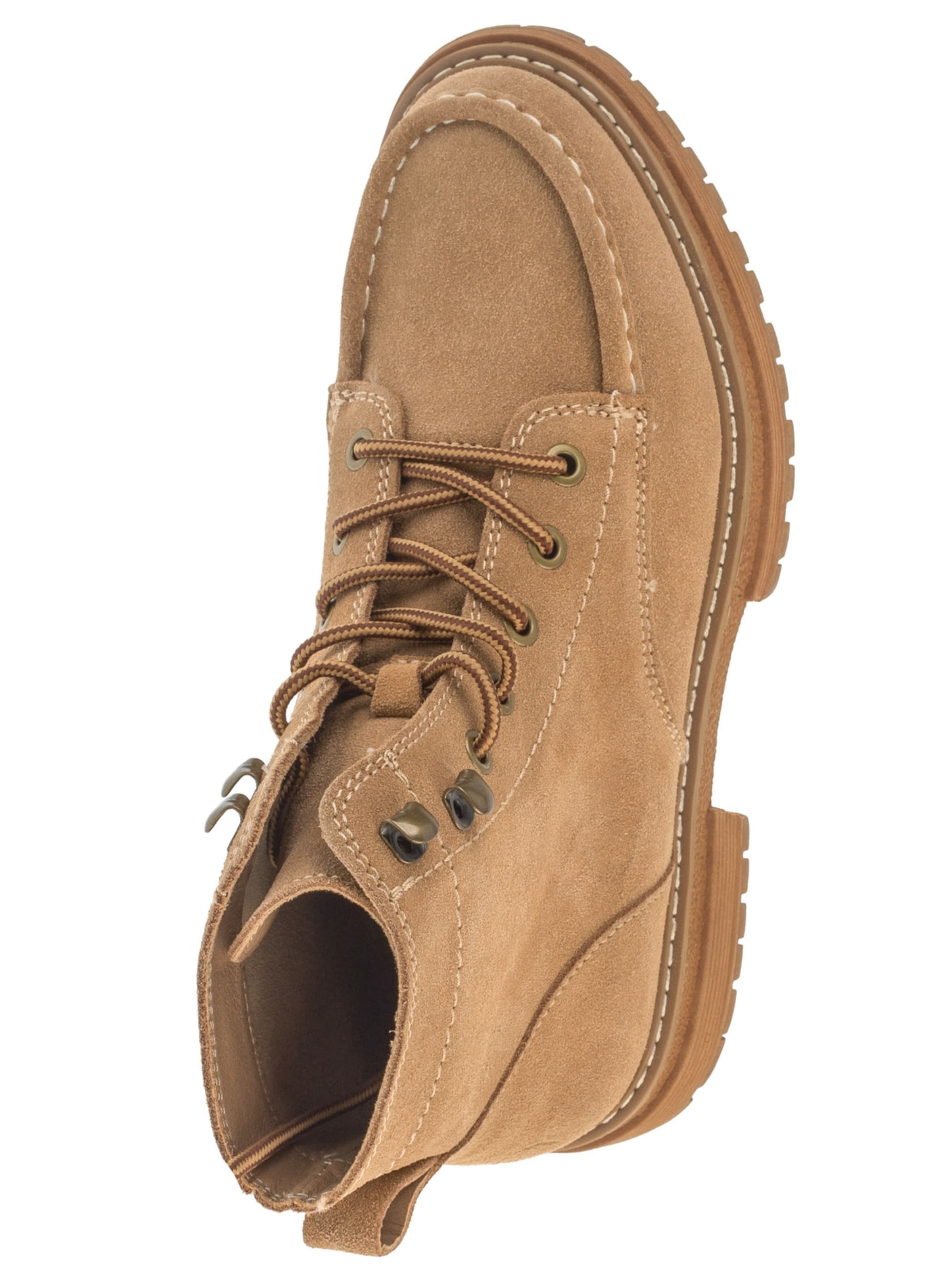 ROXY Schnürstiefelette 'Bradie'‌‌‌‌‌‌‌ in Braun