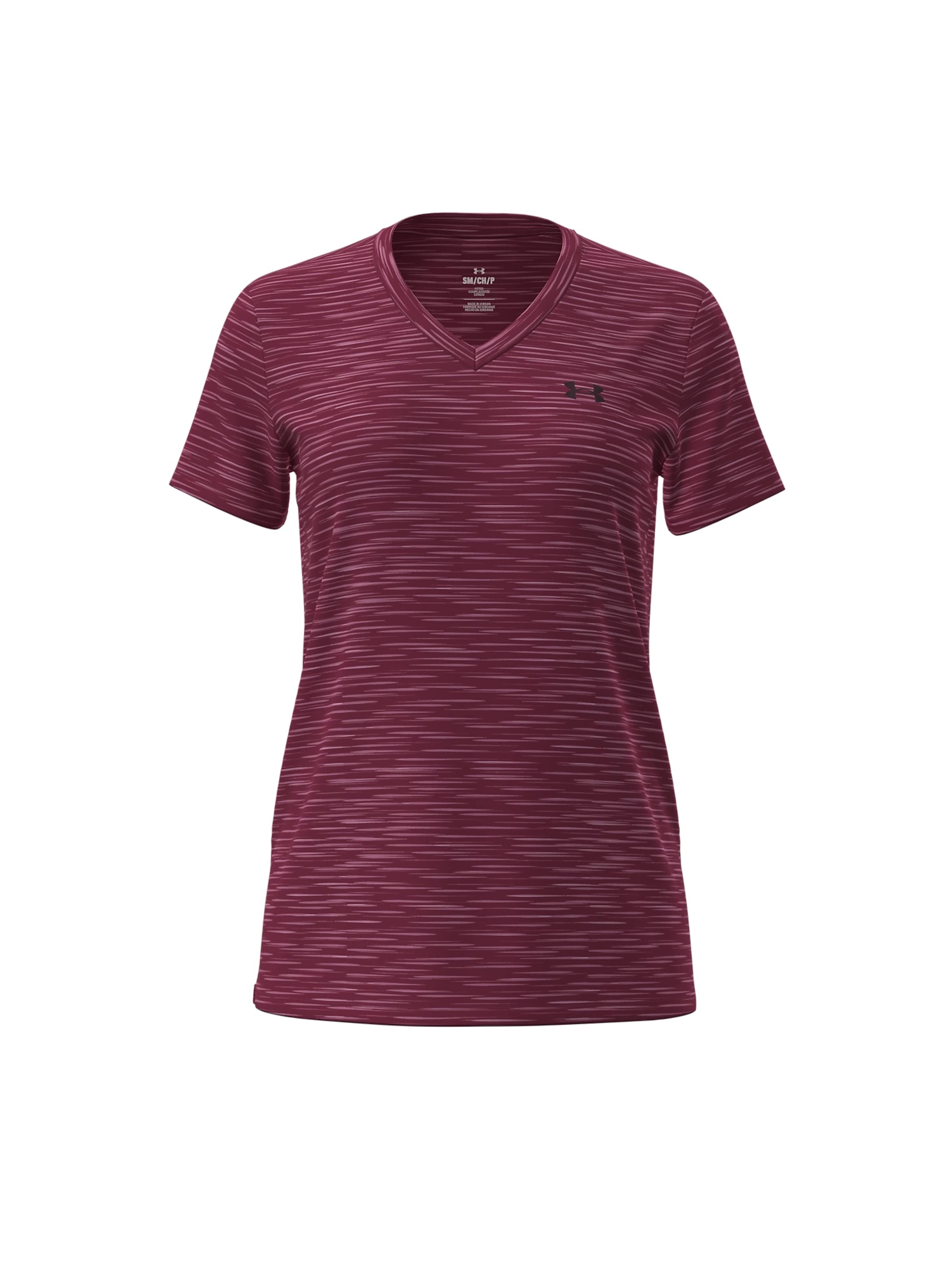 UNDER ARMOUR Functioneel shirt 'Twist' in Rood: voorkant
