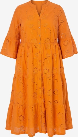 Studio Untold Dress in Orange: front