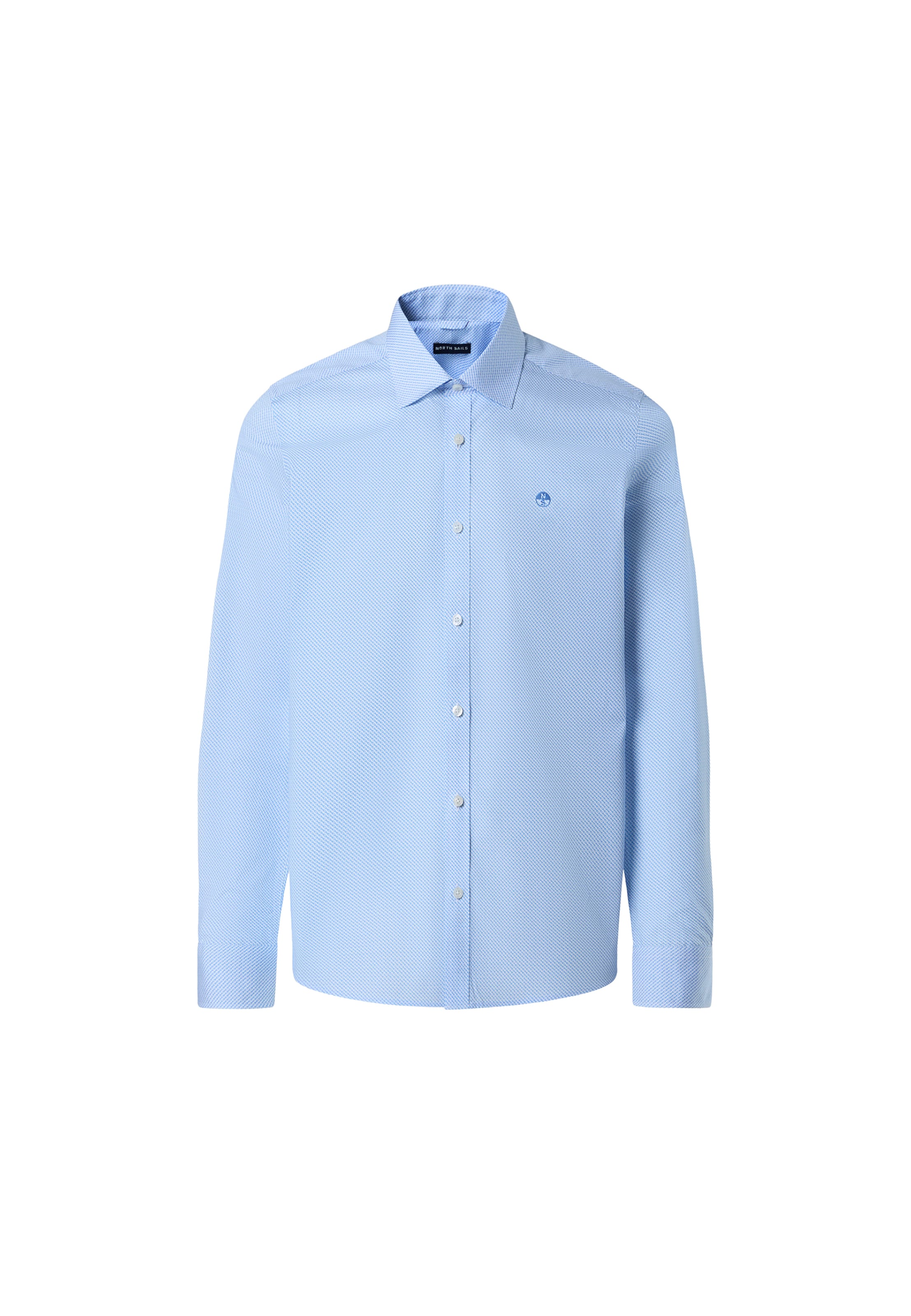 Coupe regular Chemise North Sails en bleu : devant