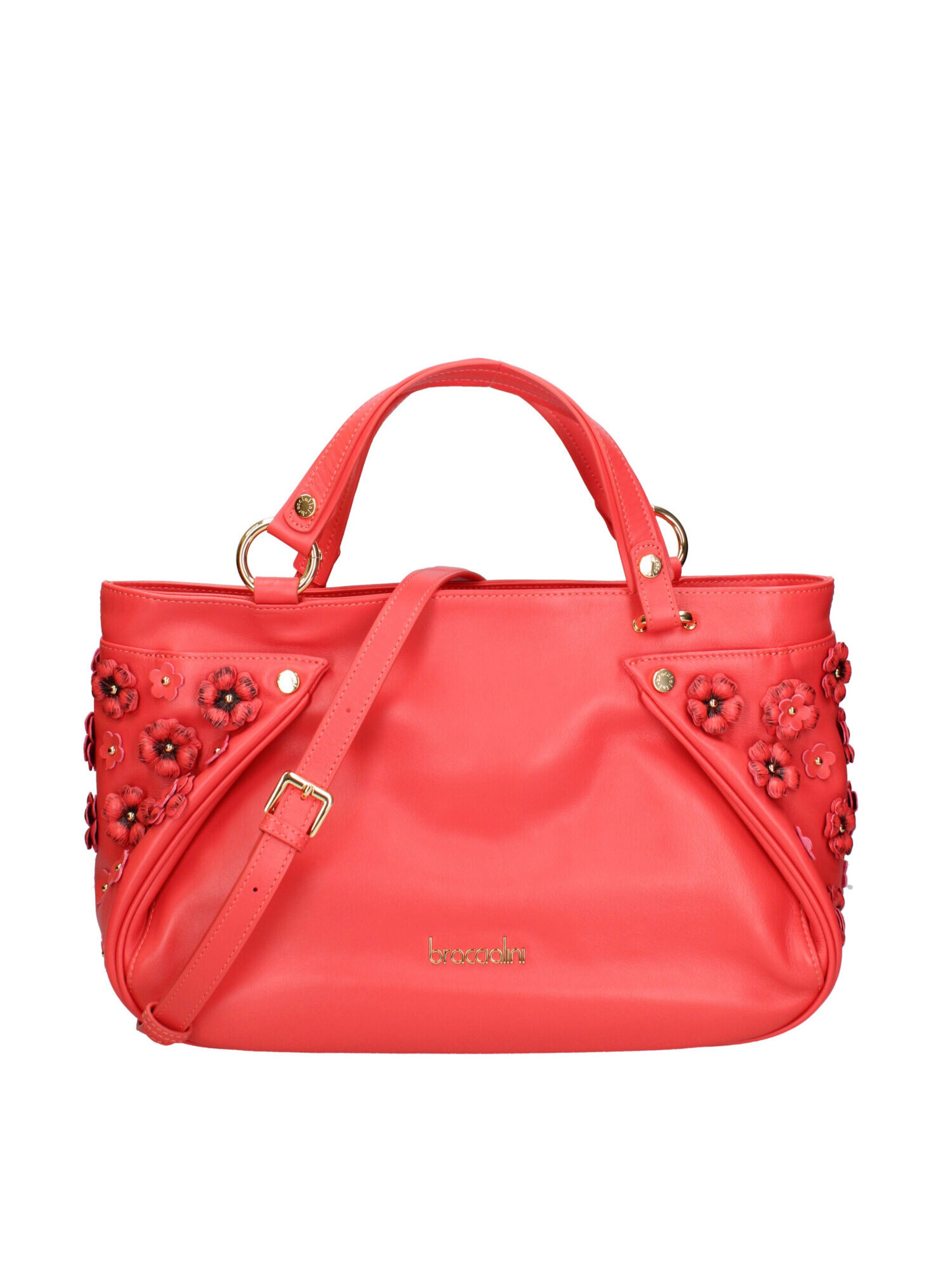 Braccialini Schoudertas in Rood: voorkant