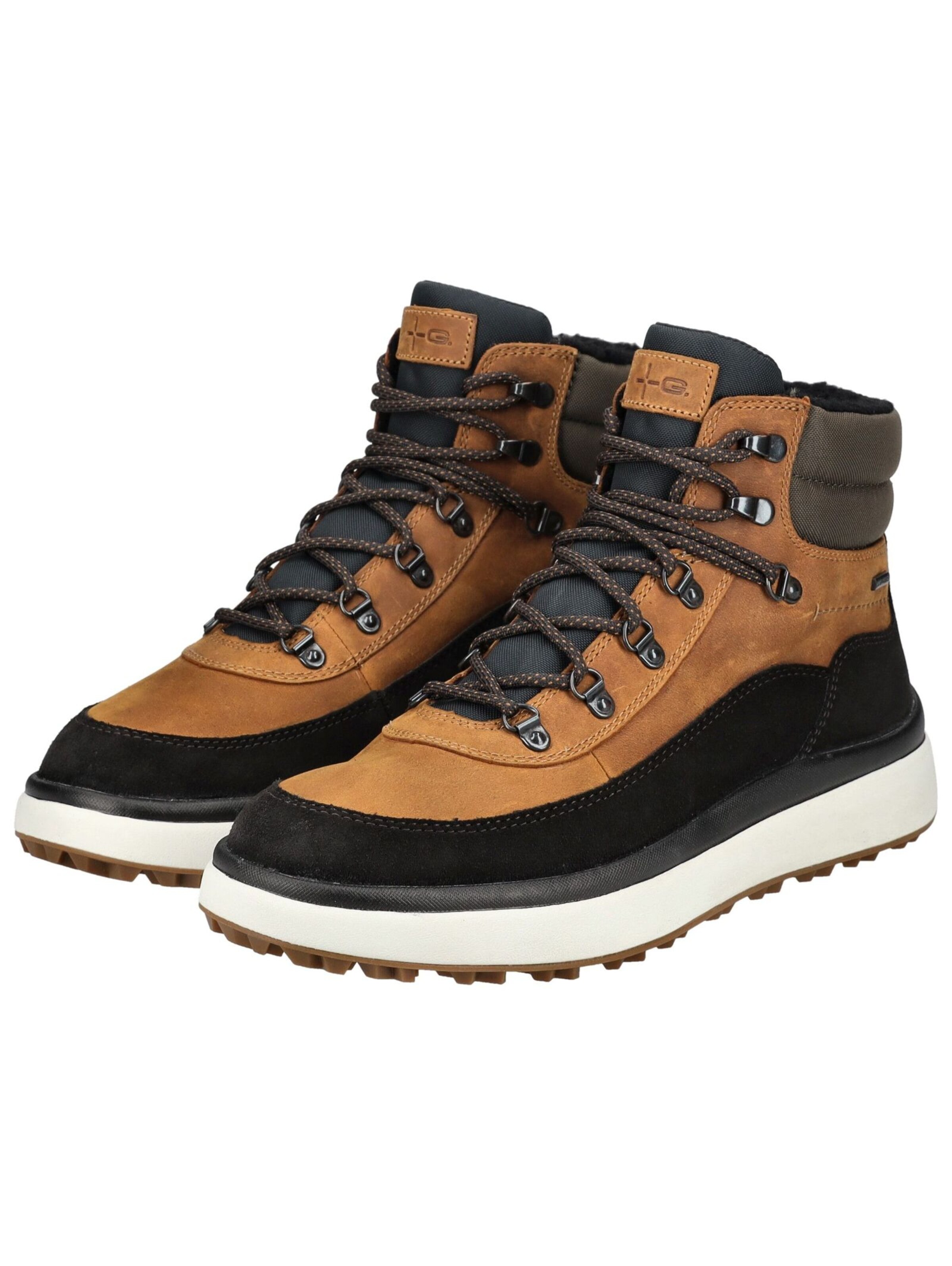 GEOX Lace-Up Boots in Brown