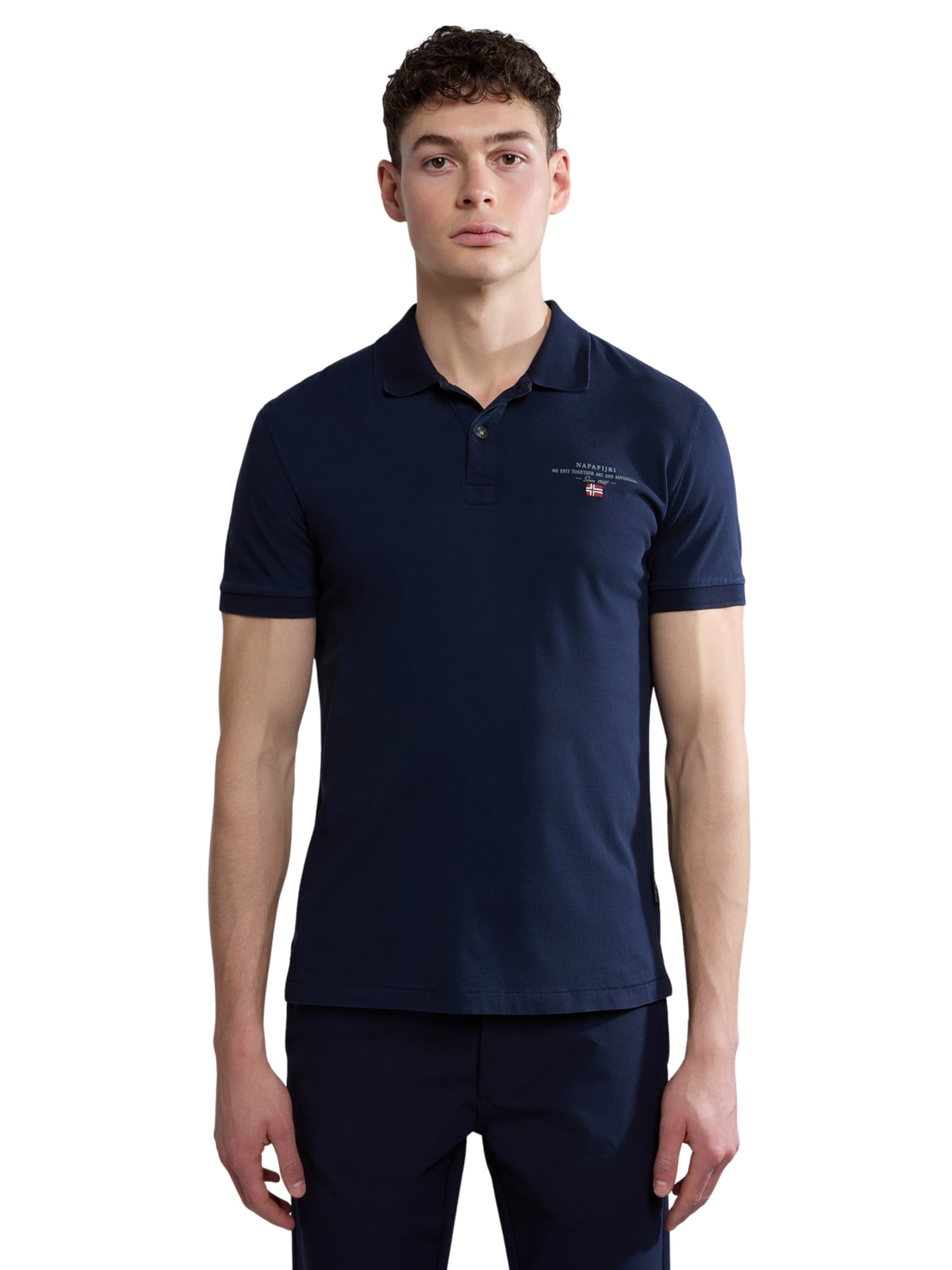 NAPAPIJRI Shirt in Blau: Vorderseite
