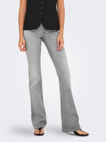 ONLY Flared Jeans 'ONLANN' in Grey: front