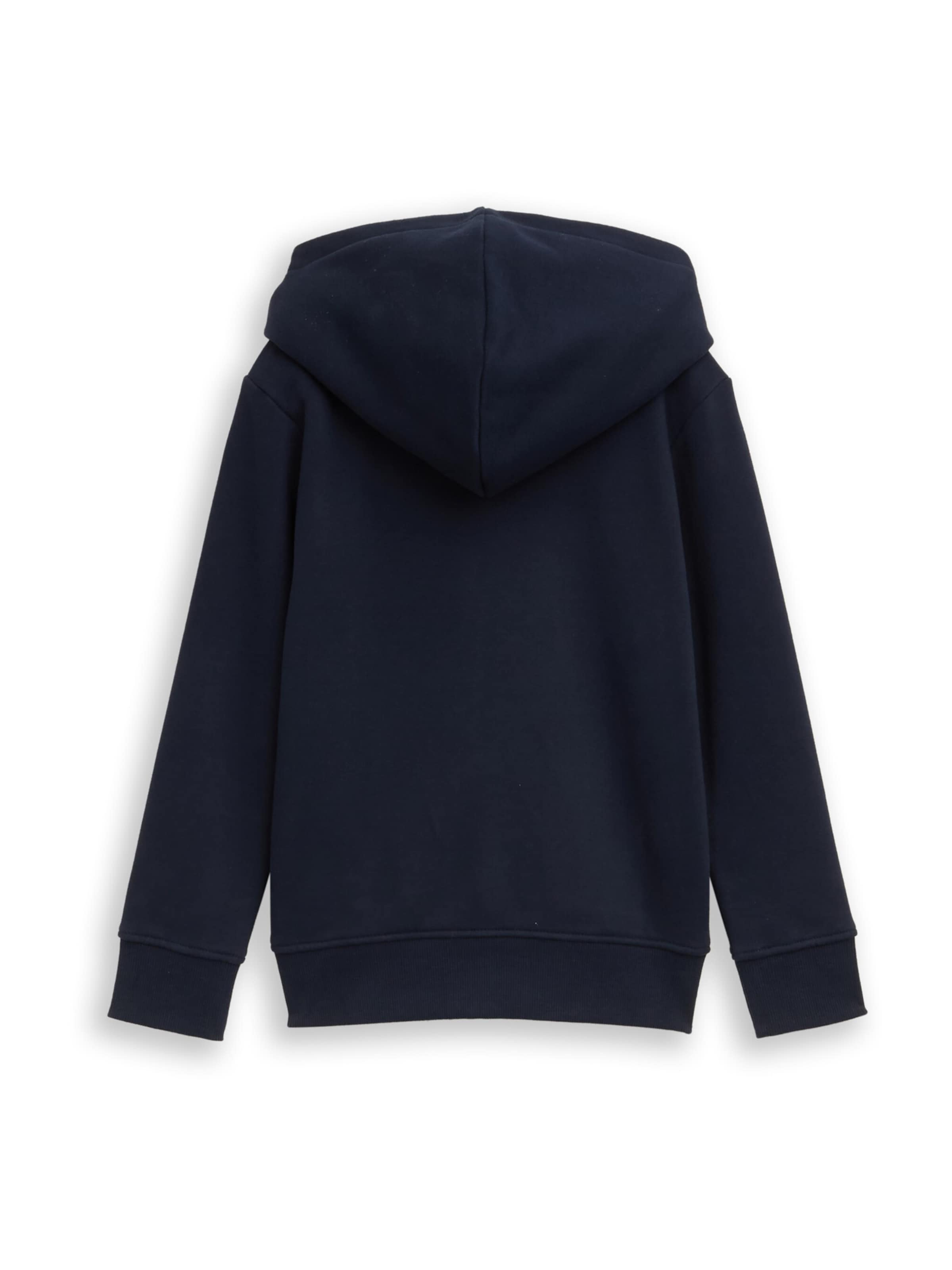 TOM TAILOR Sweatjacke in Blau