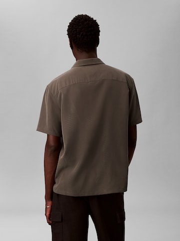 Coupe regular Chemise Calvin Klein en vert