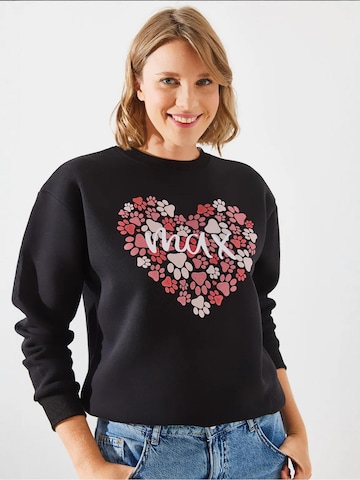 Bianco Lucci - Sweatshirt em preto