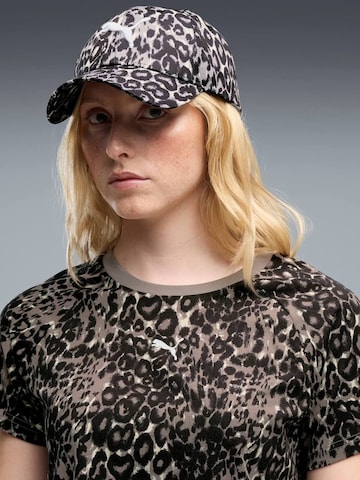 PUMA Sportpet 'Puma Ess Elevated Aop Bb Cap' in Zwart