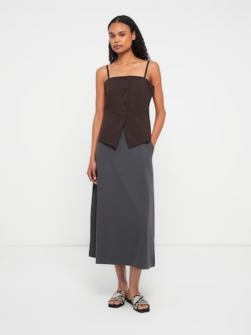 Samsøe Samsøe Top 'Saclo' in Bruin