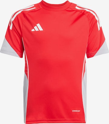 ADIDAS PERFORMANCE - Camiseta funcional 'Tiro 25 Competition ' en rojo: frente