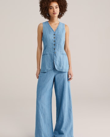 WE Fashion Bő szár Farmer - kék