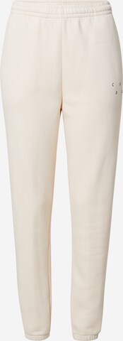 Tapered Pantaloni sportivi di Casall in beige: frontale