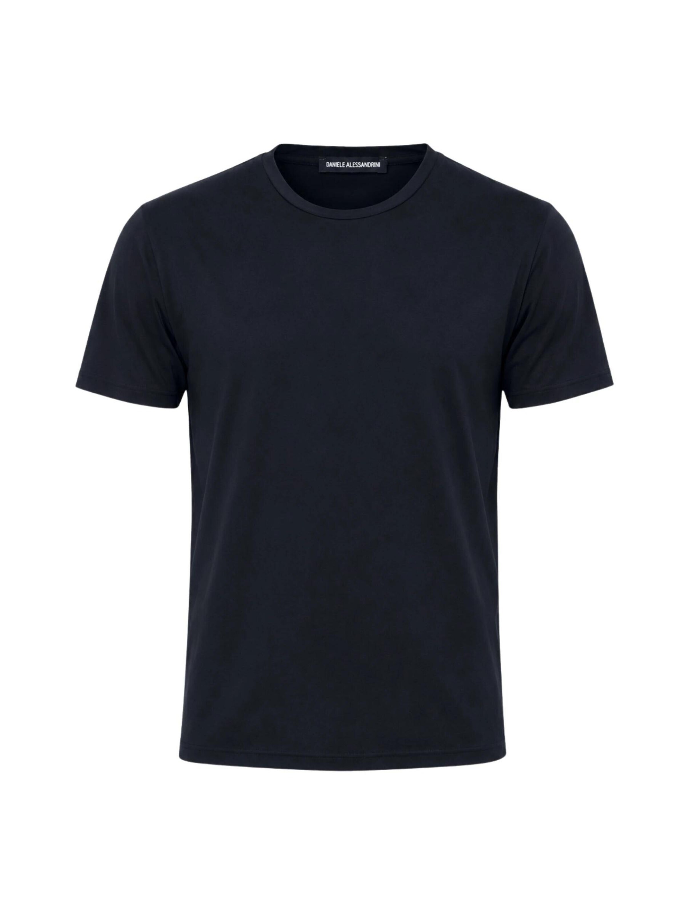 DANIELE ALESSANDRINI Shirt‌ in Blau: Vorderseite